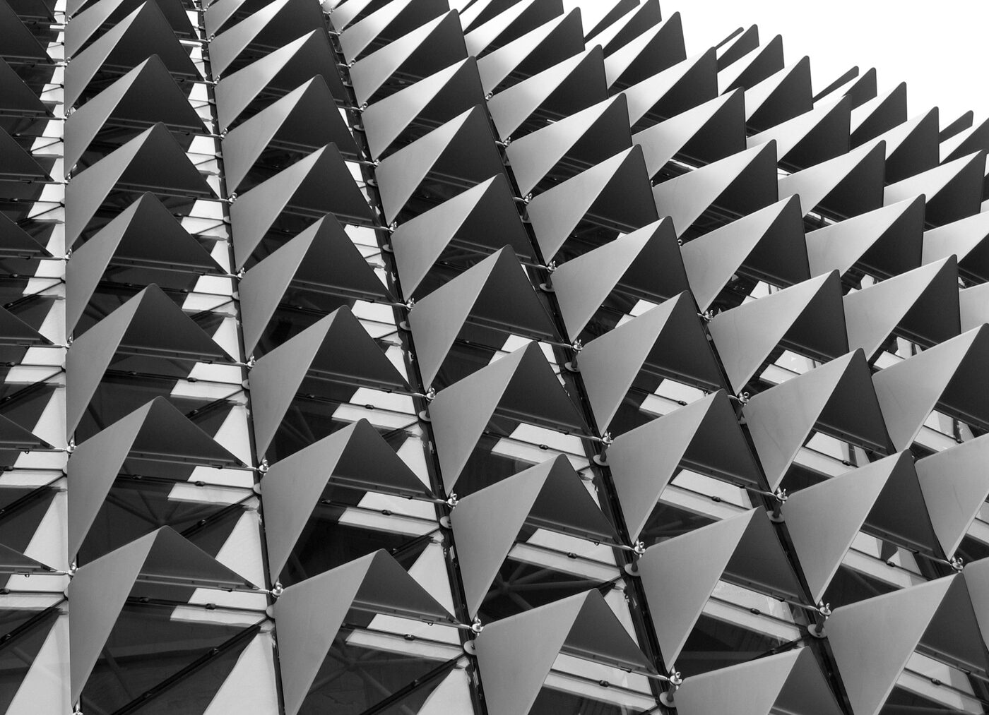 Modern building facade